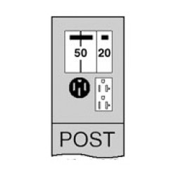 Midwest U055CP6010 70A POST...