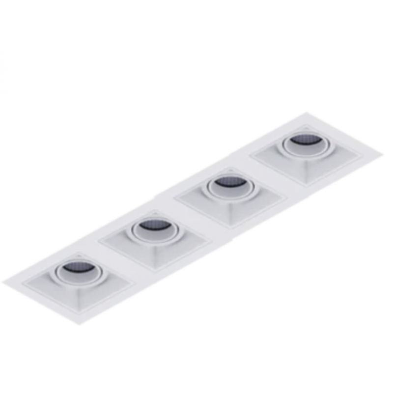 Multiple downlight outlet