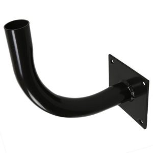 RAB14-N Single Right Angle Wrap Bracket for Round Poles