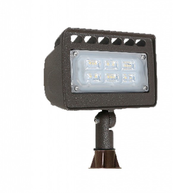 Arlington Gard-N-Post GPD9BR Outdoor Deck-Mount Light Post – 9 Inch – Bronze Finish – For Lamps, Outlets & Switches – Back-to-Back Openings