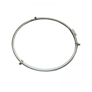 JSPGLCB19 19" Tempered Glass Lens with Hinged Clamp Band