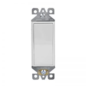 AIDA 020532 20A Residential Grade Single Pole Decorator Switch