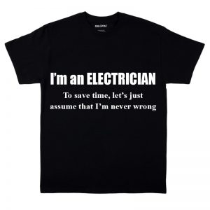 Ultra Cotton Electrician T-Shirt