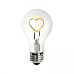 TCP FA19HEARTBD 4.5W Heart Shape Filament Lamp