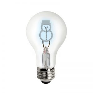 TCP FA19SNOWMANBD 1.5W Snowman Shape Filament Lamp