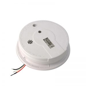 Kidde i12080 120VAC Hardwired Interconnect Smoke Alarm with Safety Light
