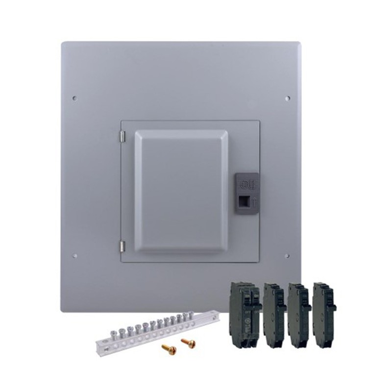 GE 125 Amp 12-Space 22-Circuit Main Breaker Indoor Load Center Contractor Kit