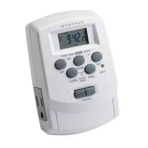 Kichler 15556WH Transformer Digital Timer 12V White