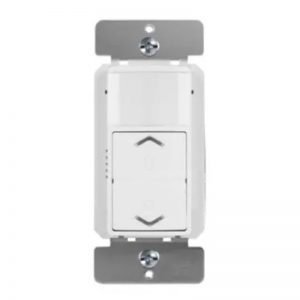 Enerlites DWODS-010-W Dimmer Switch w/ Motion Sensor, Single Pole, 120V-277V, White