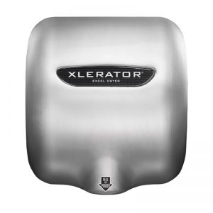 Excel Dryer XLERATOR® XL-SB Hand Dryer - Brushed Stainless Steel High Speed Automatic Surface-Mounted