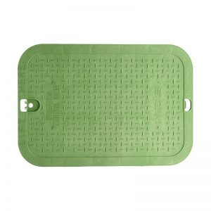 A171122 12" Green Standard Snap Lock Lid Box Cover