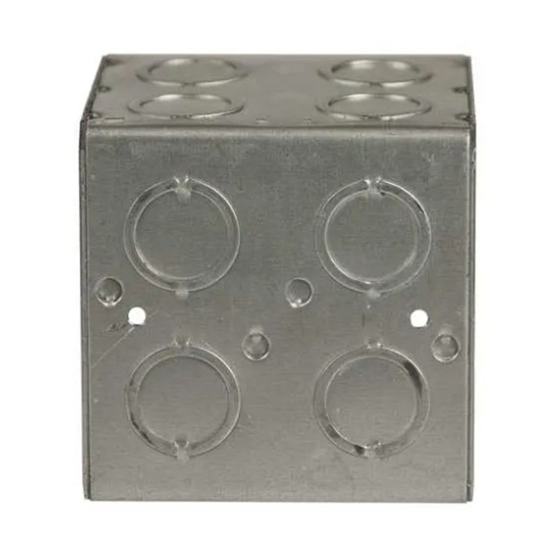 Hubbell-Raco 5390-0 :: Weatherproof Box, 3 Gang, (7) 3/4" Outlets, 2-5