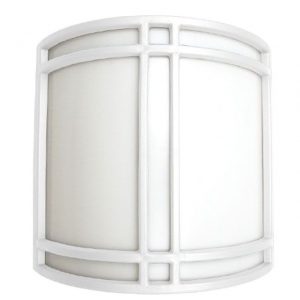 InconLighting 21611-2x9LEDA19-30K White Hallway ADA Compliant Modern LED Wall Sconce 3000K