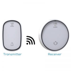 Lotus LBL-KDB-1 Kinetic Doorbell - Set of Transmitter & Receiver