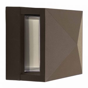 Westage LVW-215-MCT-ORB Westgate Manufacturing 12V 3W Mini Square Wall Mount Light MCT CCT Oil Rubbed Bronze
