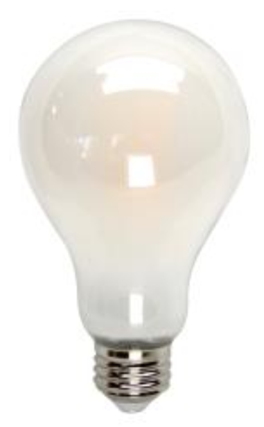 MaxLite EFF13A21D50/4P/WS ENCLOSED FROST FILAMENT 13 WATT A21 E26 BASE ...