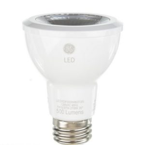 General Electric LED7DP203W827/35 PAR20 LED 7W 500Lm 80 CRI Screw-In Medium Dimmable Indoor Spotlight