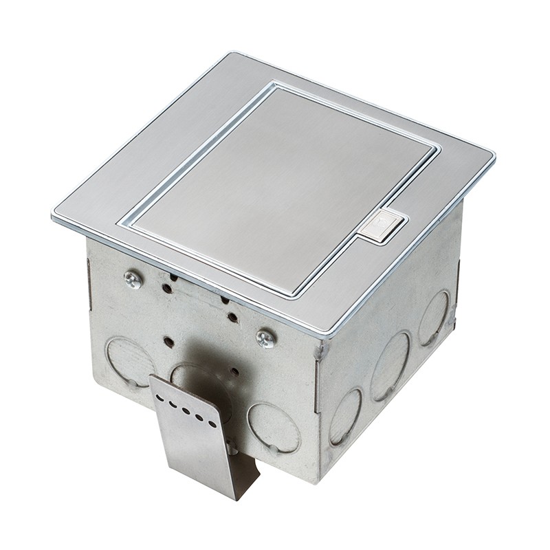Square Table Top Box Arlington FLBT4400SS Square Stainless Steel Counter Top Box