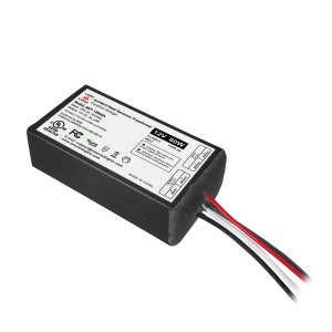 Lotus SET-12060A 12V DC 60W Mini Electronic Transformer 5A Triac Dimmable 120VAC input UL Class 2 Type HL Constant Voltage