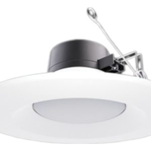 PORTOR LIGHTING PT-DLR-S-6I-5C3P 5”/6” LED SMOOTH RETROFIT RECESSED DOWNLIGHT WITH CCT AND WATTAGE SELECTOR