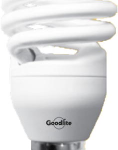 Goodlite G-10844 CF18T2/ES/H27 Compact Fluorescent Lamps CFL Single pack Boxed Warm White 18W