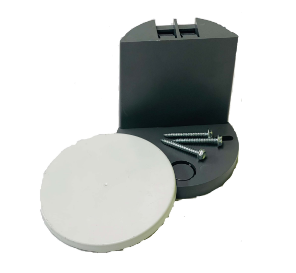 ELITE COMPONENTS PBOXHM-134 13.4 CU IN PLASTIC HALF_MOON
